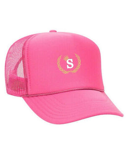 Hot Pink S Trucker Hat