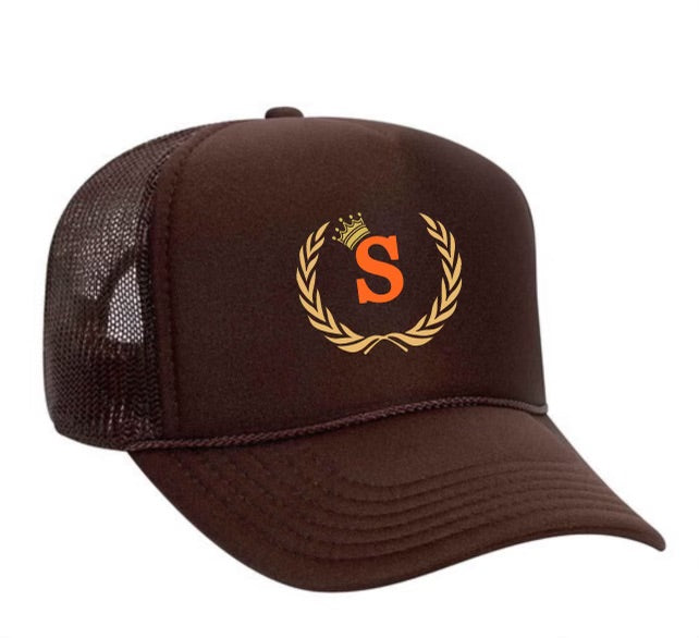 Brown/ Orange  S logo