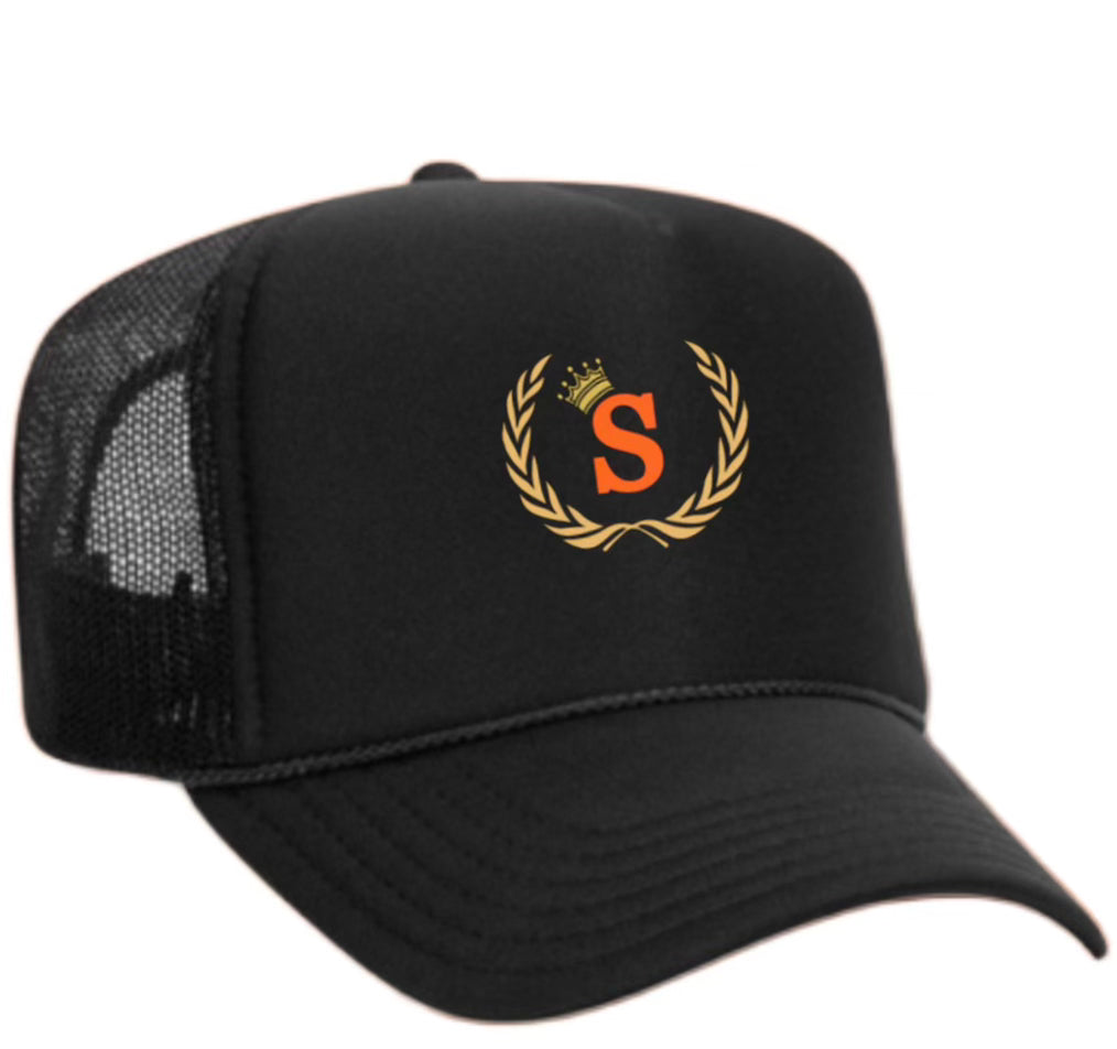 Black & Orange S logo