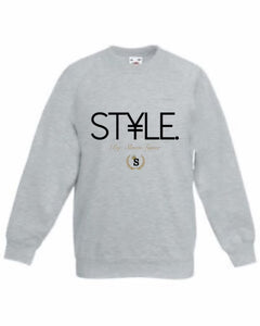 Grey ST¥LE. Crew Neck