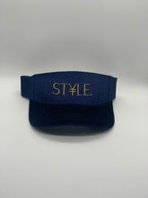 Load image into Gallery viewer, Navy Blue ST¥LE. Visor
