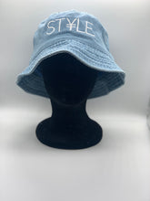 Load image into Gallery viewer, Denim ST¥LE. Bucket Hat
