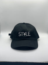 Load image into Gallery viewer, Black ST¥Le. Dad Hat
