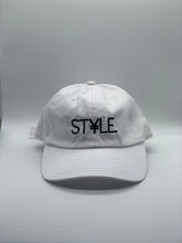 Load image into Gallery viewer, White ST¥LE. Dad Hat
