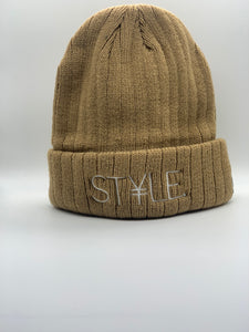 Tan ST¥LE. Beanie