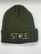 Load image into Gallery viewer, Green ST¥LE. Beanie
