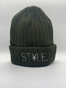 Green ST¥LE. Beanie