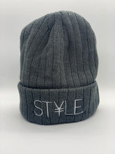 Load image into Gallery viewer, Grey ST¥LE. Beanie
