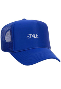 Blue ST¥LE. Trucker Hat